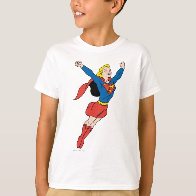 Supergirl Pose 6 Tee Shirt (Framsida)