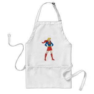 Supergirl Pose 7 Förkläde