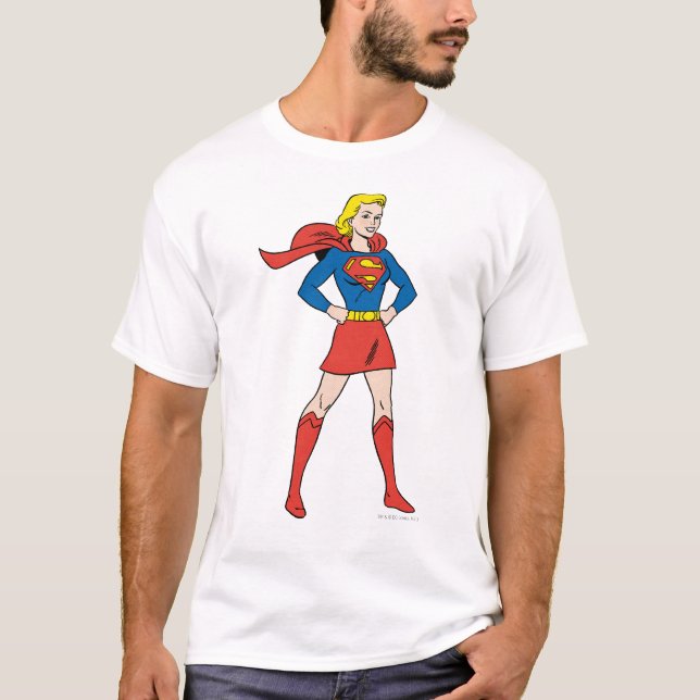 Supergirl Pose 7 T-shirt (Framsida)