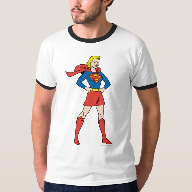 Supergirl Pose 7 T-shirt (Framsida)