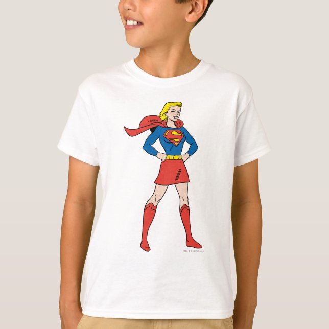 Supergirl Pose 7 T-shirt (Framsida)