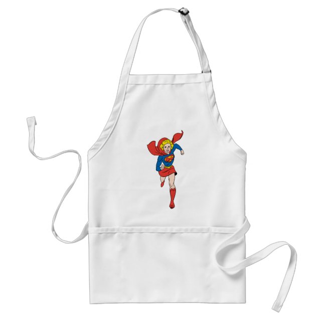 Supergirl Pose 8 Förkläde (Framsidan)