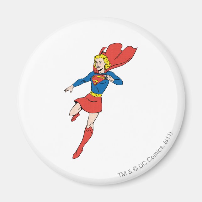 Supergirl Pose 8 Magnet (Framsidan)