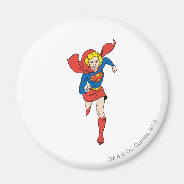 Supergirl Pose 8 Magnet (Framsidan)