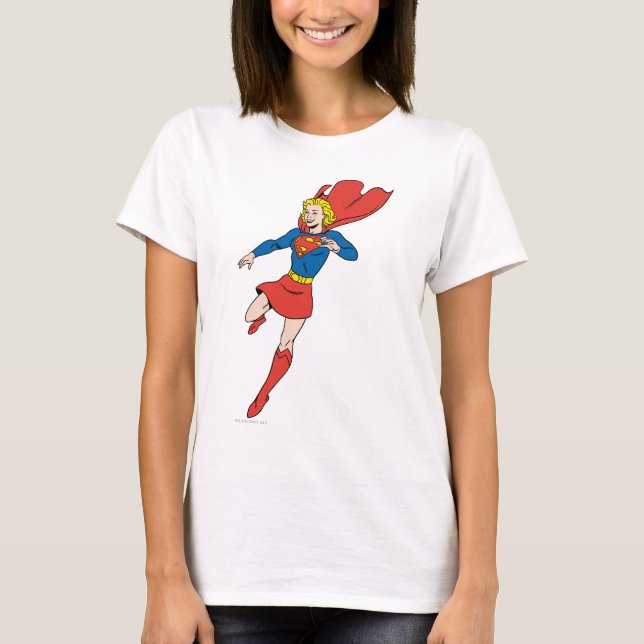 Supergirl Pose 8 T-shirt (Framsida)