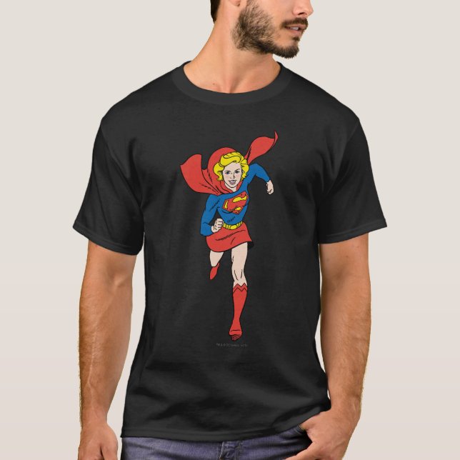 Supergirl Pose 8 Tee Shirt (Framsida)