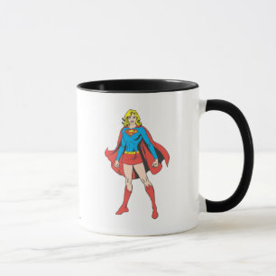 Supergirl poserar 5 mugg