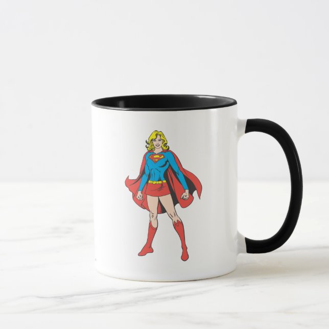 Supergirl poserar 5 mugg (Höger)
