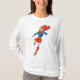 Supergirl poserar 8 tee shirt
