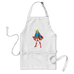 Supergirl Poses Förkläde