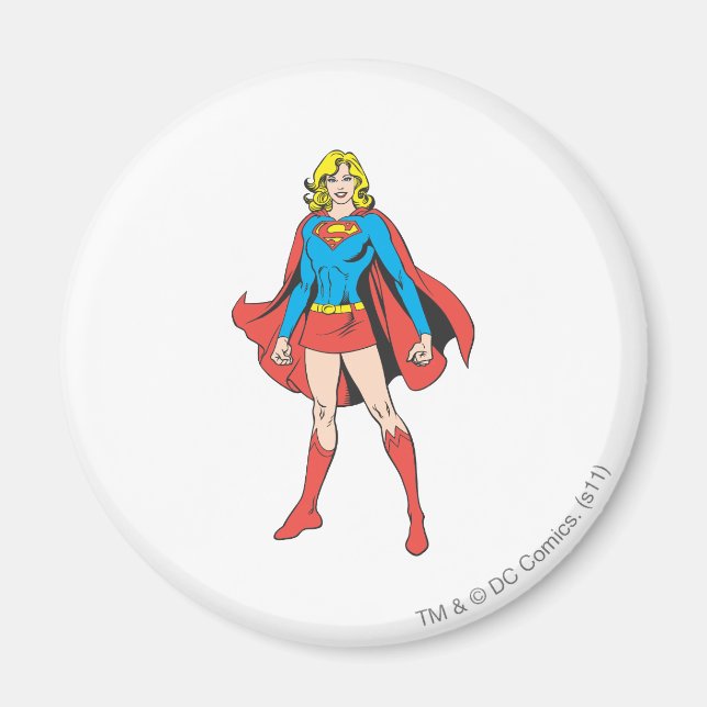 Supergirl Poses Magnet (Framsidan)