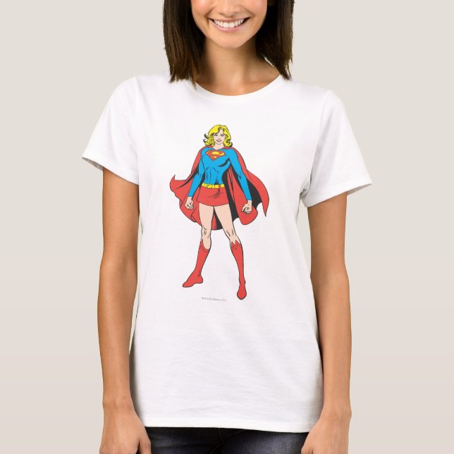 Supergirl Poses T-shirt (Framsida)