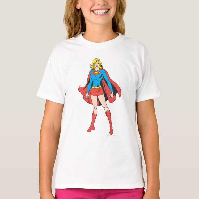 Supergirl Poses Tee (Framsida)