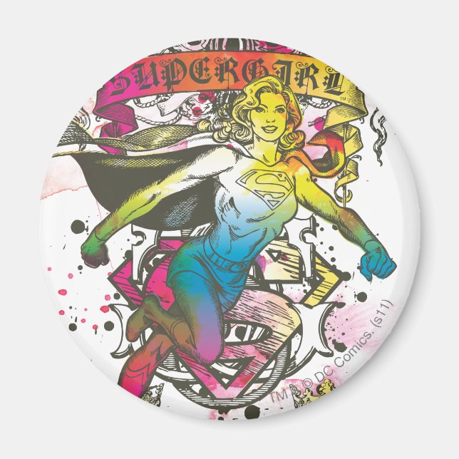 Supergirl Power Magnet (Framsidan)