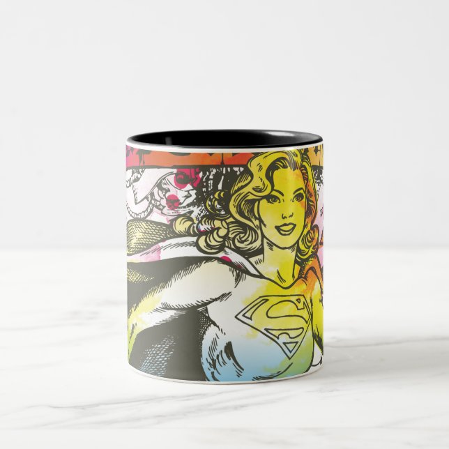 Supergirl Power Två-Tonad Mugg (Center)