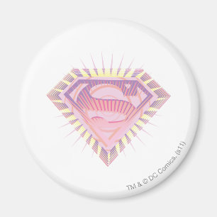 Supergirl Rad Logotyp Magnet