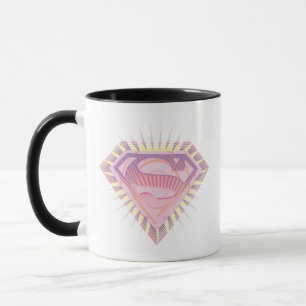 Supergirl Rad Logotyp Mugg
