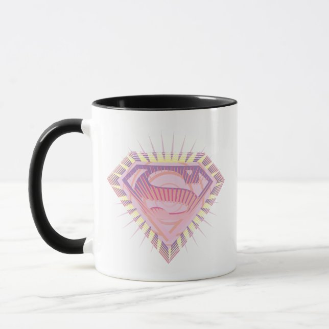 Supergirl Rad Logotyp Mugg (Vänster)