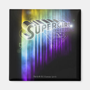 Supergirl Rainbow Magnet
