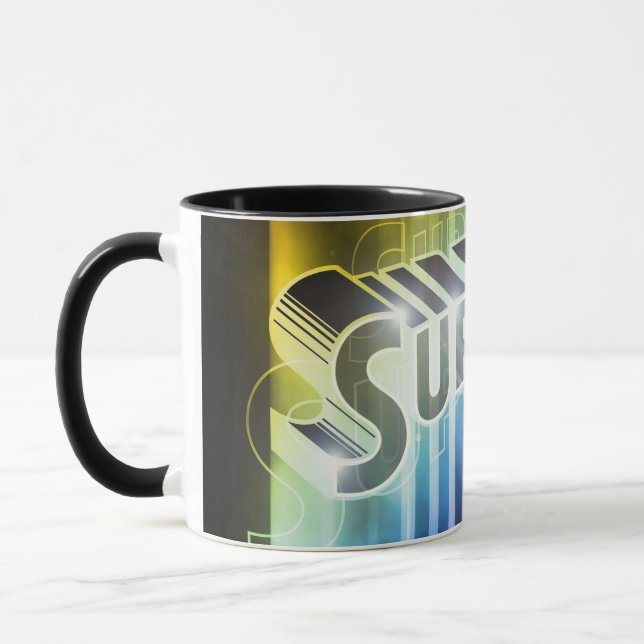 Supergirl Rainbow Mugg (Vänster)