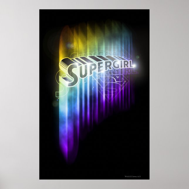 Supergirl Rainbow Poster (Framsidan)