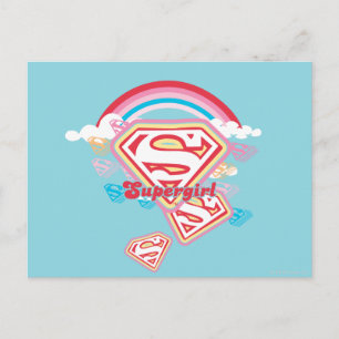 Supergirl Rainbow Vykort