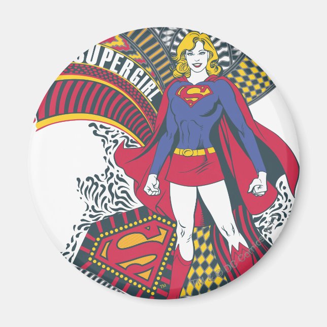 Supergirl Random World 1 Magnet (Framsidan)
