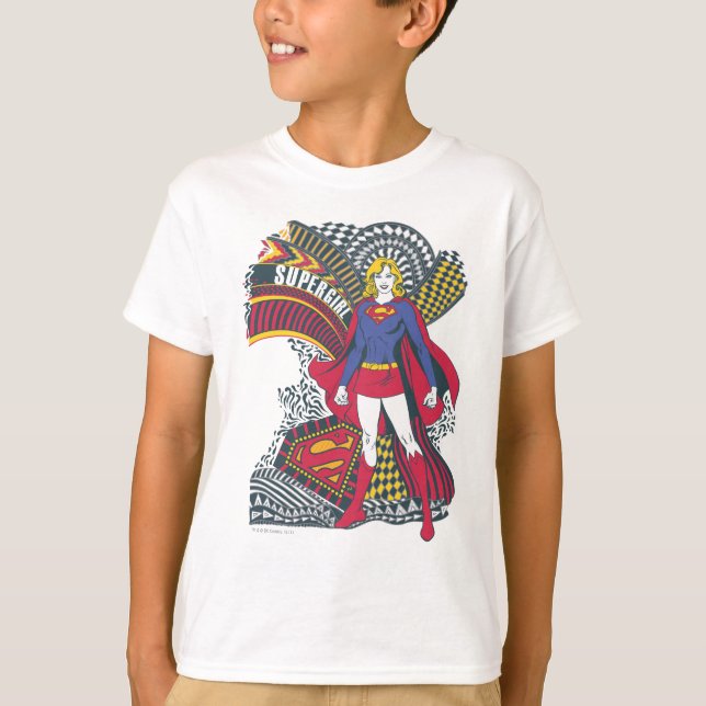 Supergirl Random World 1 T-shirt (Framsida)