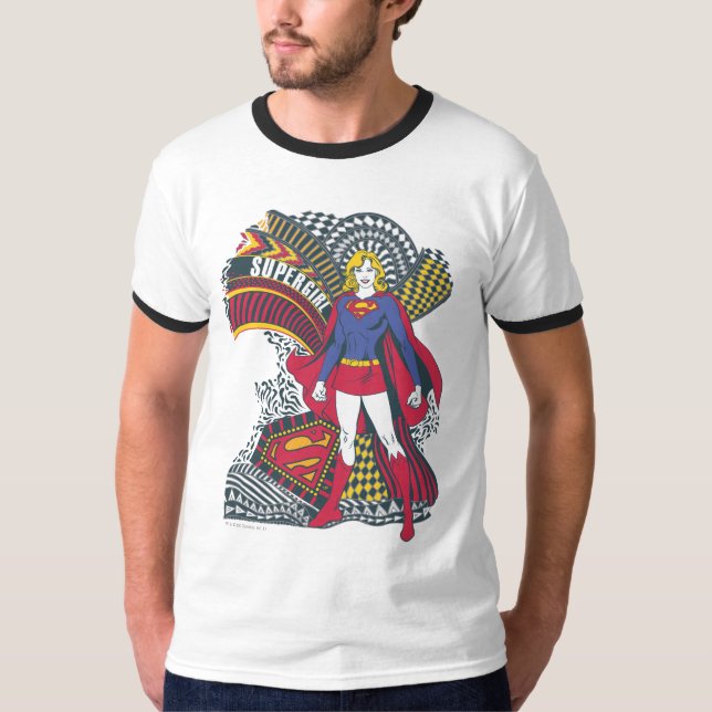 Supergirl Random World 1 T-shirt (Framsida)