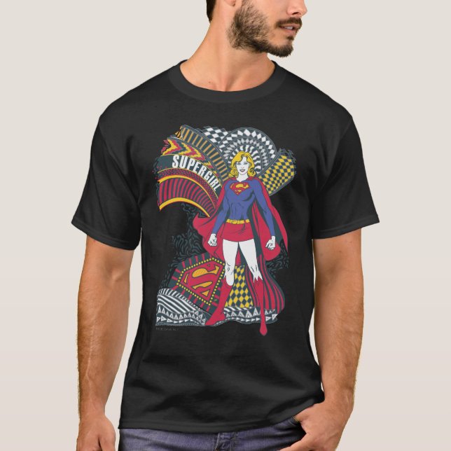 Supergirl Random World 1 T-shirt (Framsida)