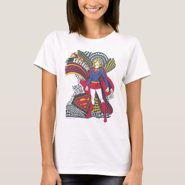 Supergirl Random World 1 Tee (Framsida)