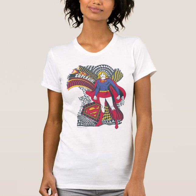 Supergirl Random World 1 Tröja (Framsida)
