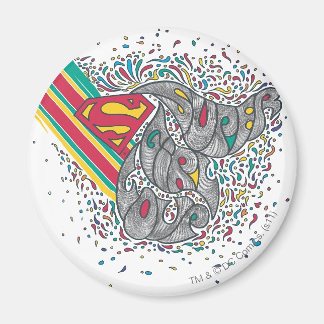Supergirl Random World 2 Magnet (Framsidan)