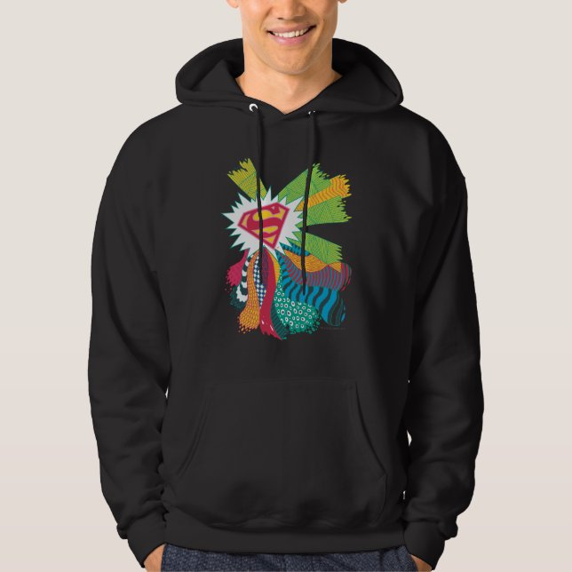 Supergirl Random World 3 Sweatshirt Med Luva (Framsida)