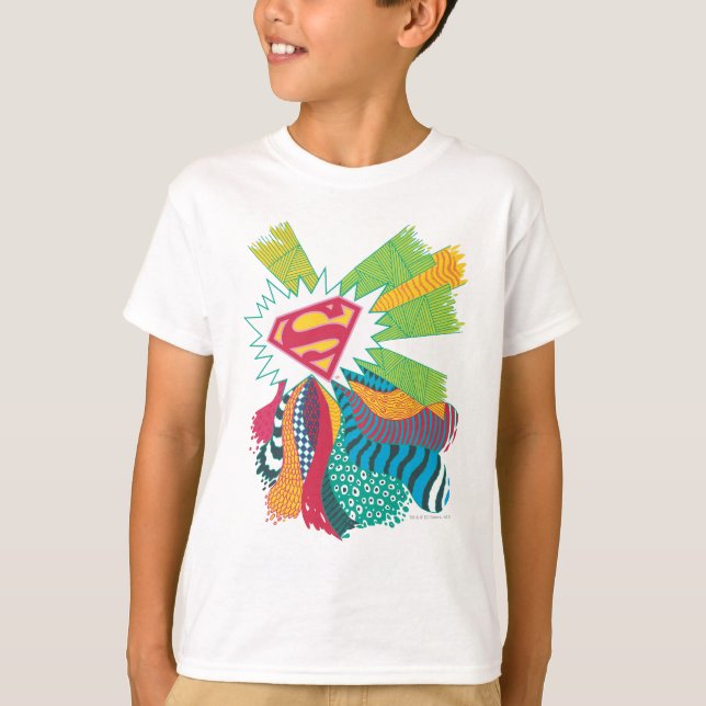 Supergirl Random World 3 Tee Shirt (Framsida)