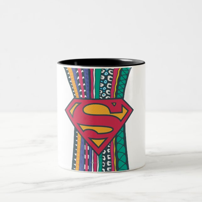 Supergirl Random World 4 Två-Tonad Mugg (Center)