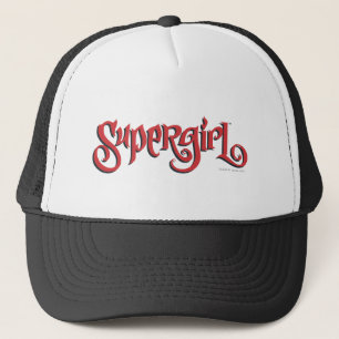 Supergirl Red Logotyp Keps