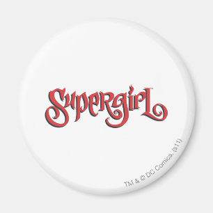 Supergirl Red Logotyp Magnet