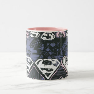Supergirl Repeat S Mönster Två-Tonad Mugg