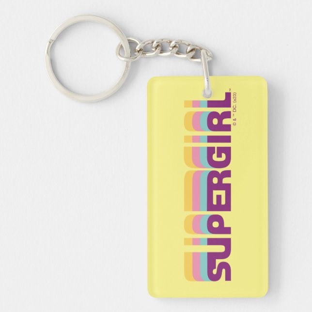 Supergirl Retro Colorshift Graphic (Framsidan)