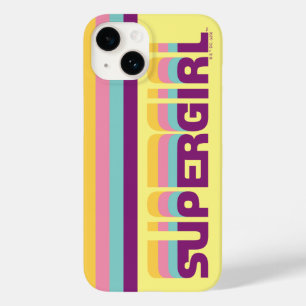 Supergirl Retro Colorshift Graphic