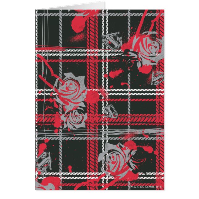 Supergirl Ro Hälsningskort (Framsidan)