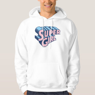 Supergirl Rosa and Blue Logotyp Munkjacka