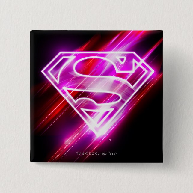 Supergirl Rosa Knapp (Framsida)