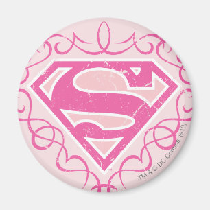 Supergirl Rosa Rand Magnet
