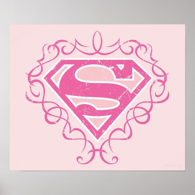 Supergirl Rosa Rand Poster (Framsidan)