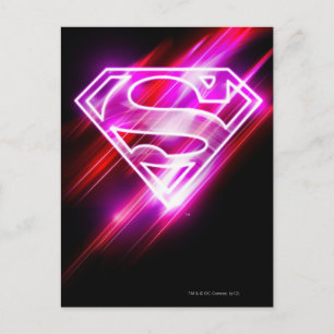 Supergirl Rosa Vykort