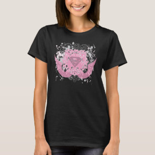 Supergirl Rosa Winged Design Tröja