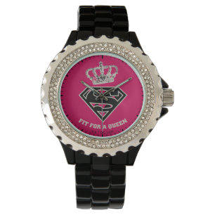 Supergirl S-Shield "Passar en drottning" Armbandsur