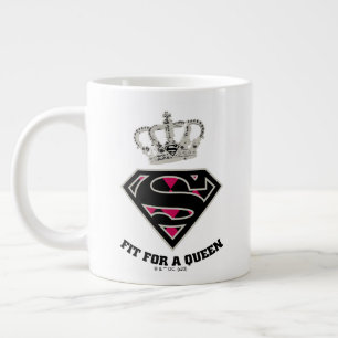 Supergirl S-Shield "Passar en drottning" Jumbo Mugg